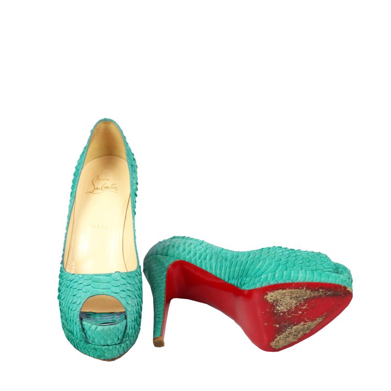 61190-Peep-Toe-Christian-Louboutin-Python-Turquesa