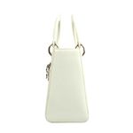Bolsa-Christian-Dior-Lady-Dior-Verniz-Off-White