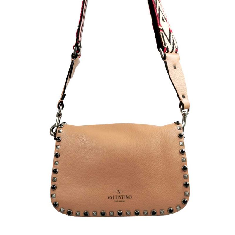 Bolsa-Valentino-Guitar-Rolling-Rockstud-Nude