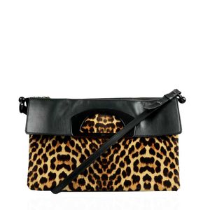 Bolsa Christian Louboutin Passage Oncinha