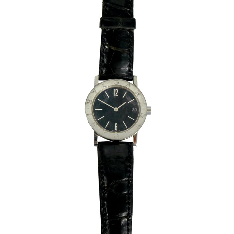 Relogio-Bulgari-di-Bulgari-Croco-Preto