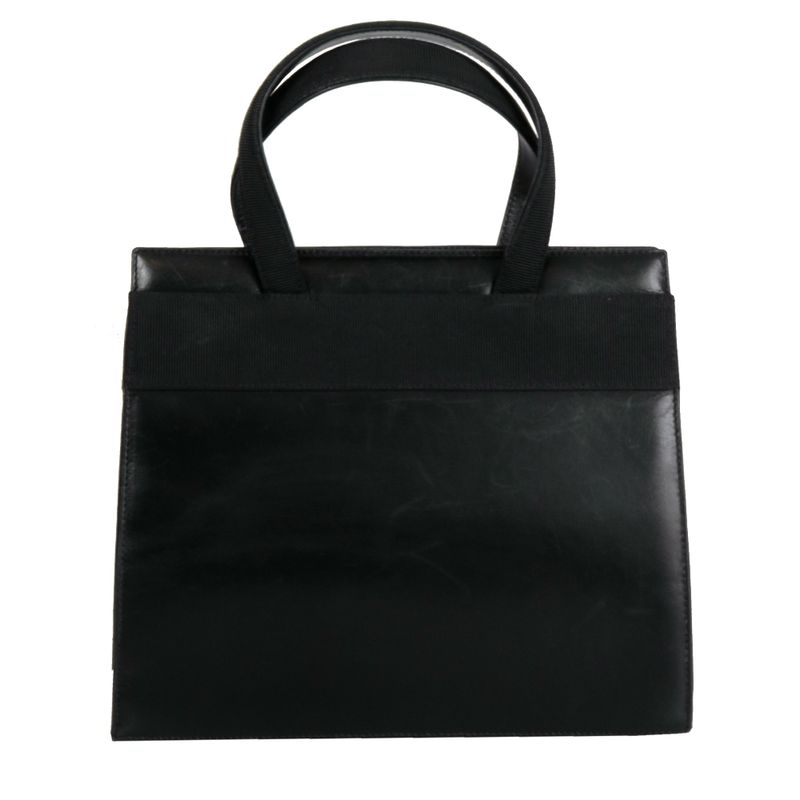 Bolsa-Salvatore-Ferragamo-Vara-Bow-Couro-Preto