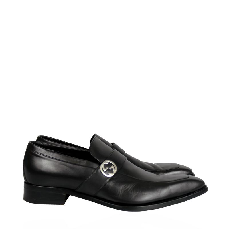 Sapato-Social-Gucci-Couro-Preto