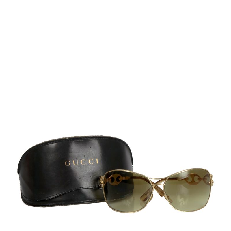 Oculos-Gucci-Chain-Marrom