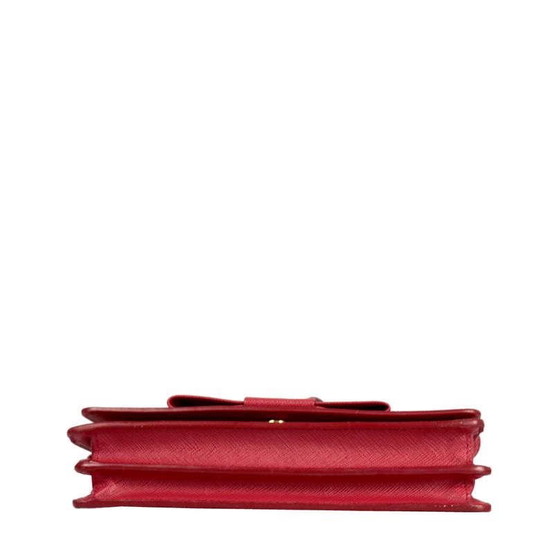 Bolsa-Prada-Lux-Bow-Saffiano-Vermelha