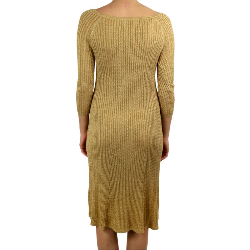 Vestido-Ralph-Lauren-Dourado