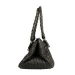 Bolsa-Bottega-Venetta-Couro-Preto-Vintage