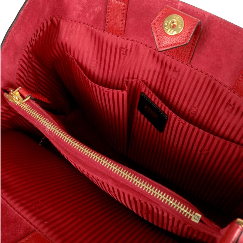 Bolsa-Fendi-2Jours-Petite-Vermelha