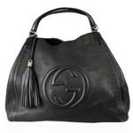 Bolsa-Gucci-Soho-Shoulder-Couro-Preto
