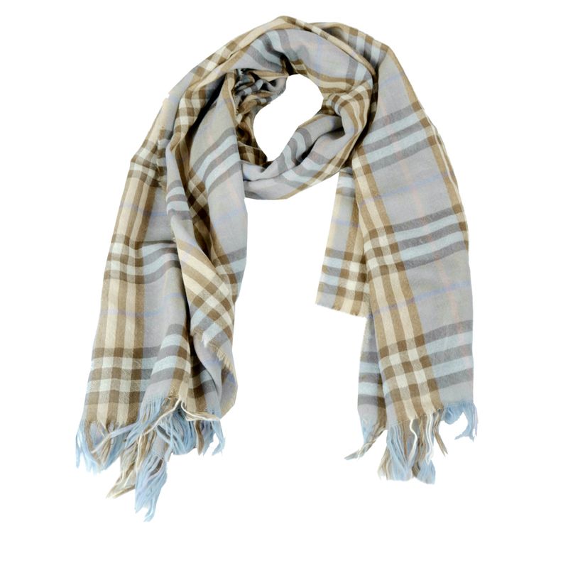 Cachecol-Burberry-Seda-e-Cashmere-Lilas