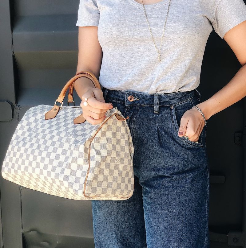 Bolsa-Louis-Vuitton-Speedy-25-Damier-Azur