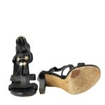 Sandalia-Gucci-Couro-Preto