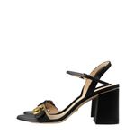 Sandalia-Gucci-Marmont-Couro-Preto