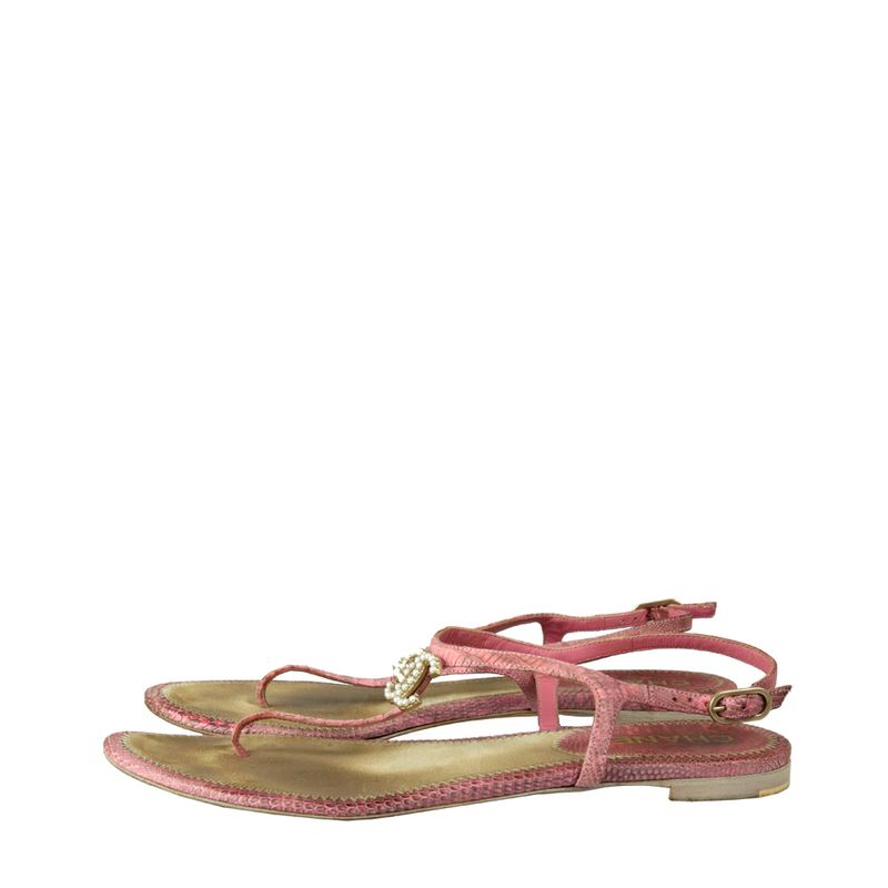 Sandalia-Rasteira-Chanel-Python-Rosa