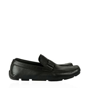 Sapato Mocassim Salvatore Ferragamo Couro Preto