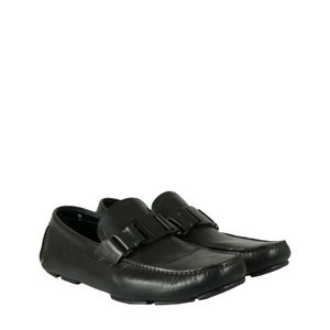Sapato Mocassim Salvatore Ferragamo Couro Preto