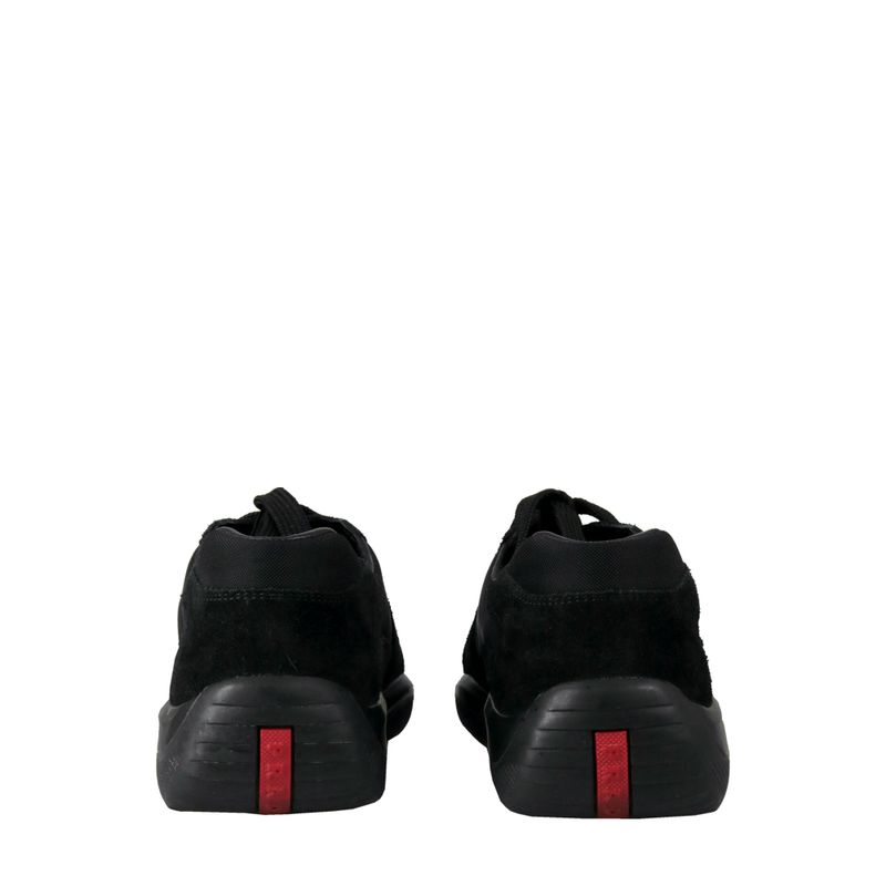 Tenis-Prada-Camurca-Preto