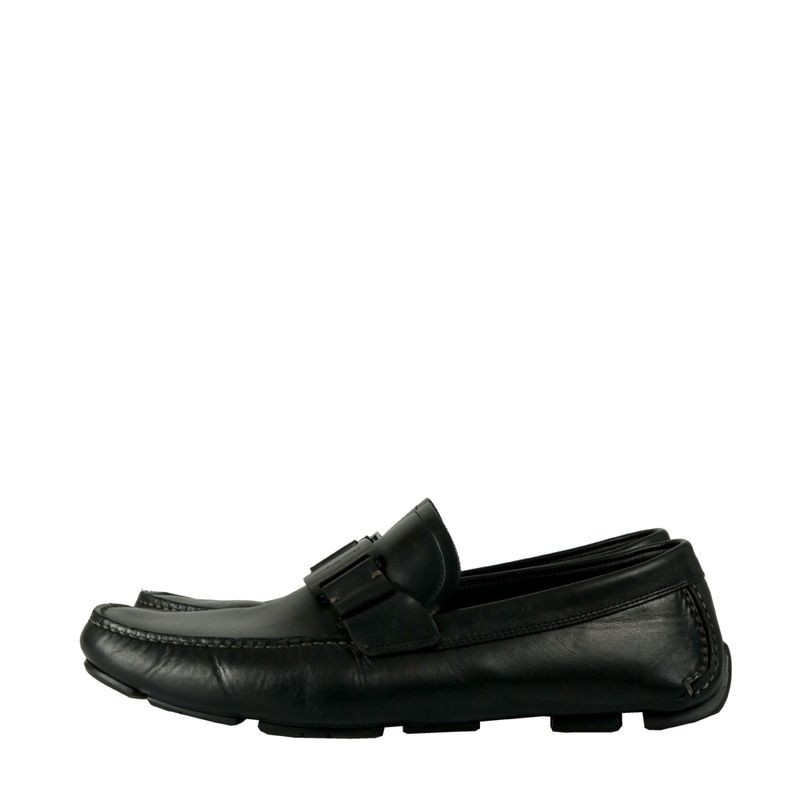 Sapato-Mocassim-Salvatore-Ferragamo-Couro-Preto