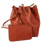 Bolsa-Mansur-Gavriel-Bucket-Marrom