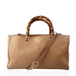Bolsa-Gucci-Bamboo-Couro-Nude