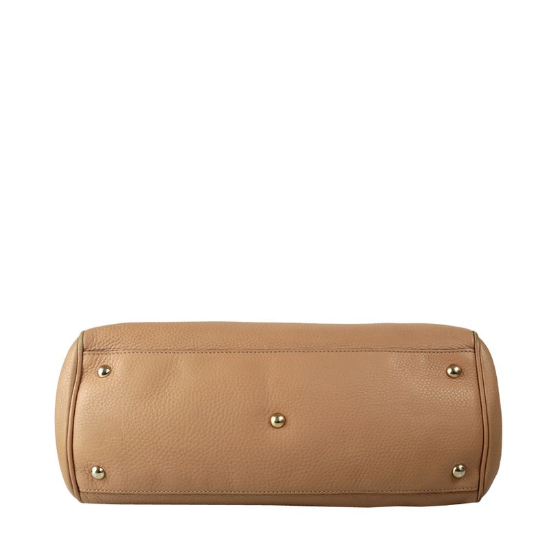 Bolsa-Gucci-Bamboo-Couro-Nude