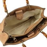 Bolsa-Gucci-Bamboo-Couro-Nude