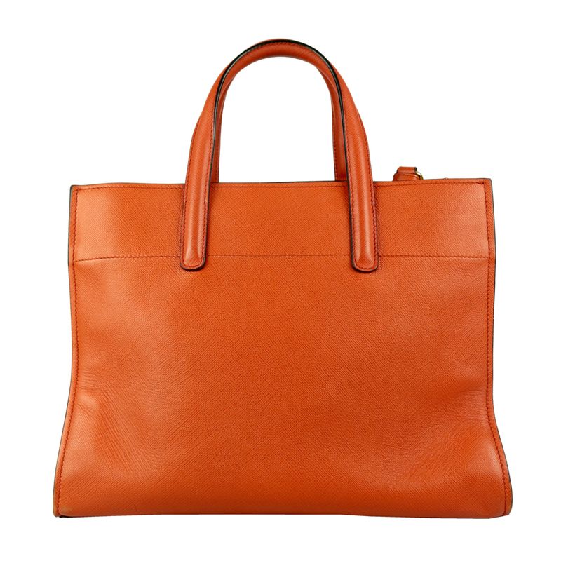 Bolsa-Prada-Saffiano-Shopper-Papaya-
