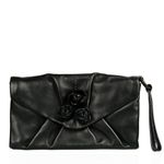 Clutch-Salvatore-Ferragamo-Couro-Preto
