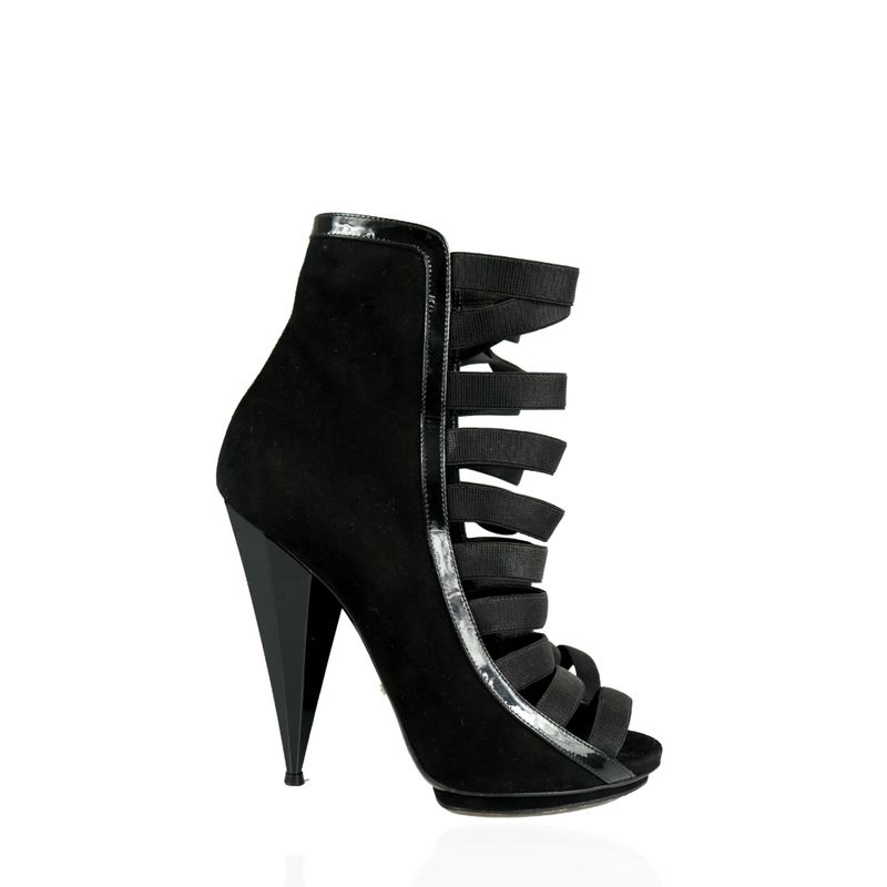 Ankle-Boot-Gucci-Diamond-Camurca-Preto