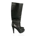 Bota-Louis-Vuitton-Couro-Preto