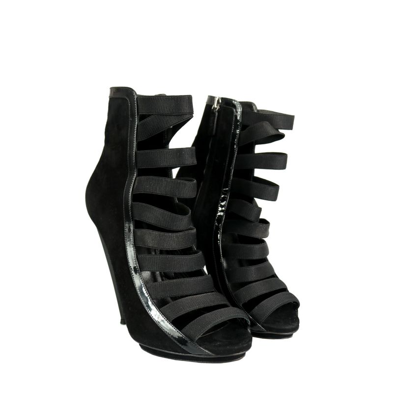 Ankle-Boot-Gucci-Diamond-Camurca-Preto