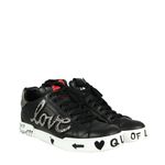 Tenis-Dolce---Gabbana-Couro-Preto