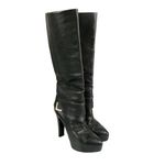 Bota-Louis-Vuitton-Couro-Preto