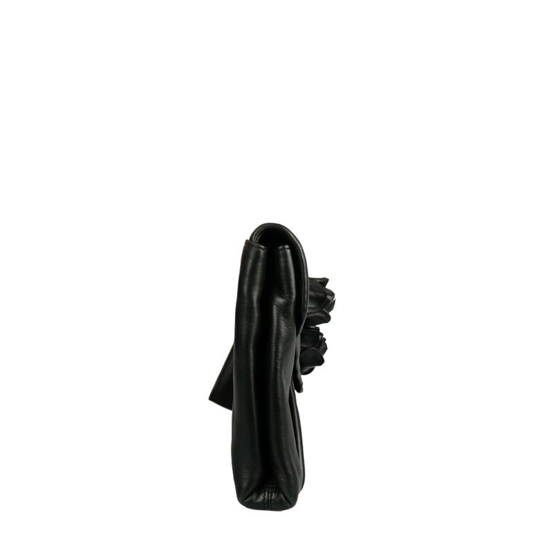 Clutch-Salvatore-Ferragamo-Couro-Preto