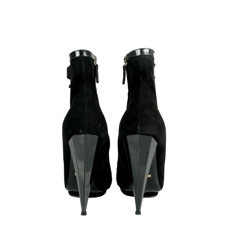 Ankle-Boot-Gucci-Diamond-Camurca-Preto