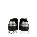 Tenis-Dolce---Gabbana-Couro-Preto