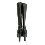 Bota-Louis-Vuitton-Couro-Preto