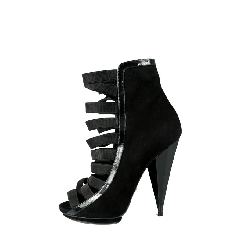 Ankle-Boot-Gucci-Diamond-Camurca-Preto