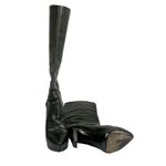 Bota-Louis-Vuitton-Couro-Preto