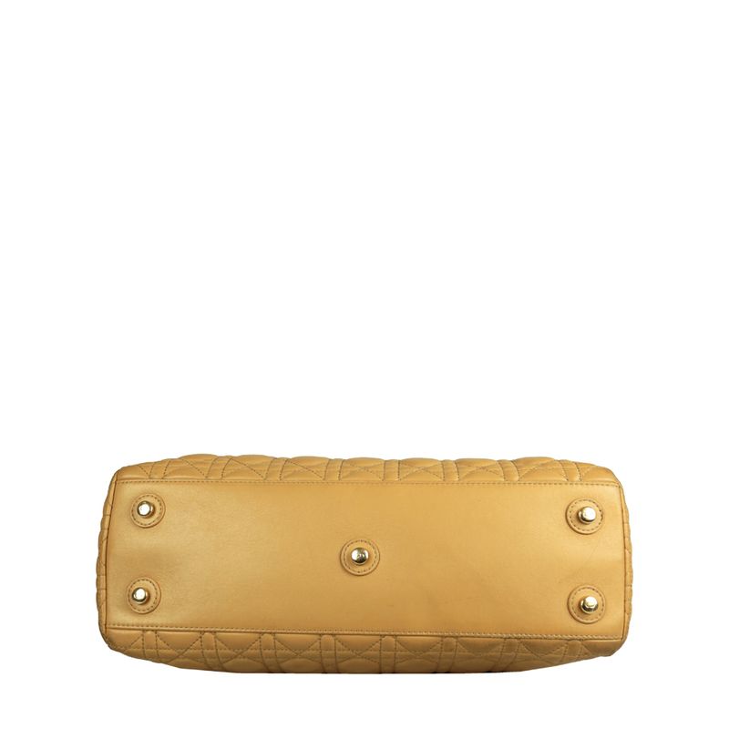 Bolsa-Christian-Dior-Cannage-Nude