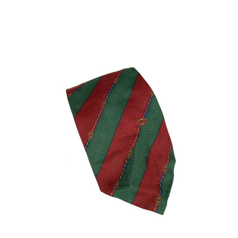 Gravata-Gucci-Verde-e-Vermelha