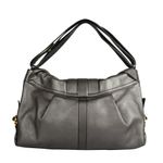 Bolsa-Bulgari-Couro-Chumbo