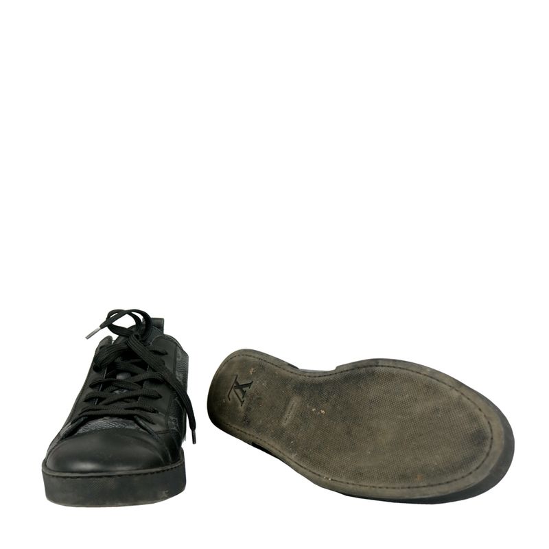 Tenis-Louis-Vuitton-Monograma-Preto-