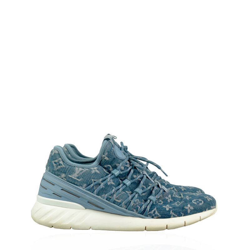 Tenis-Louis-Vuitton-Fastlane-Monograma-Denim