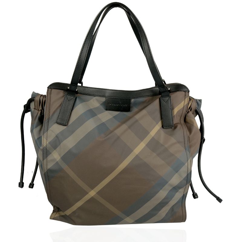 Bolsa-Burberry-Nylon-Marrom