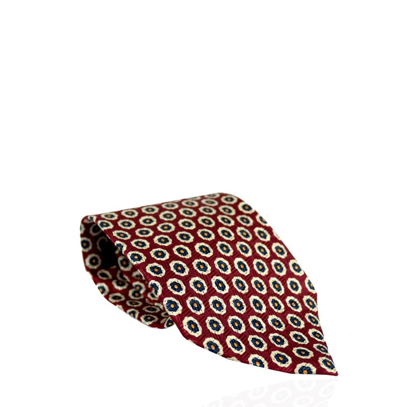 Gravata-Polo-Ralph-Lauren-Floral-Vinho