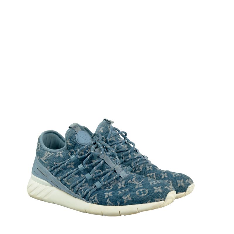 Tenis-Louis-Vuitton-Fastlane-Monograma-Denim