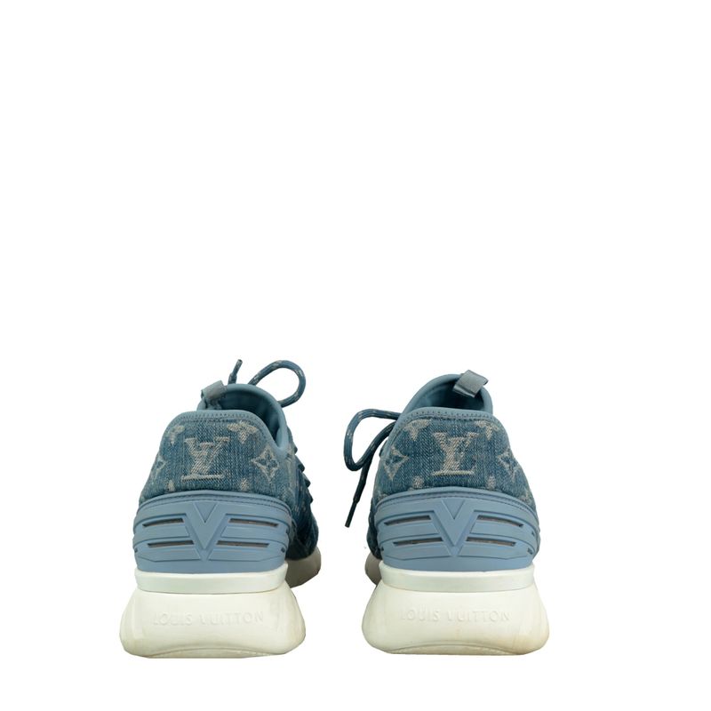 Tenis-Louis-Vuitton-Fastlane-Monograma-Denim