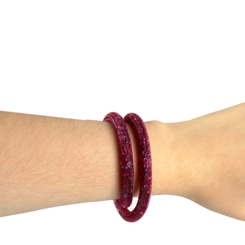 Pulseira-Swarowski-Stardust-Vermelha