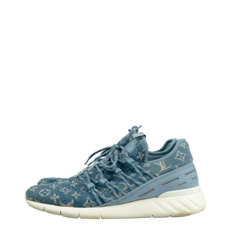 Tenis-Louis-Vuitton-Fastlane-Monograma-Denim